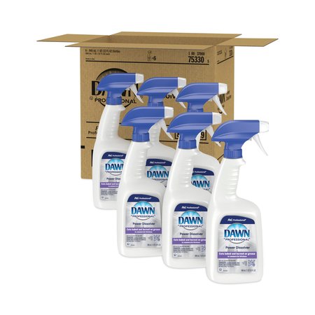 DAWN PROFESSIONAL Cleaners & Detergents, 32 oz Trigger Spray Bottle, Liquid, 6 PK 75330